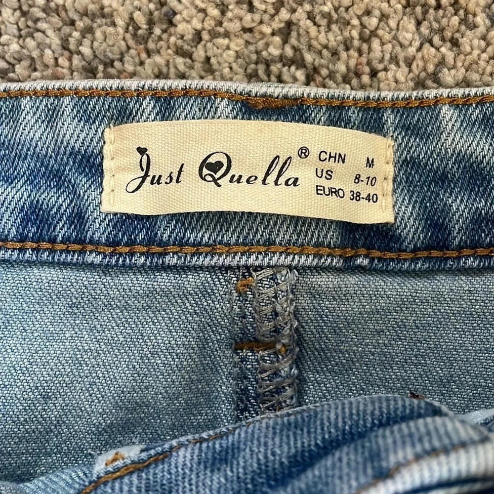 ⭐️ 3/$20 Just quella denim mini skirt size small